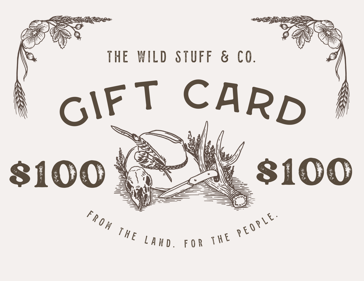 The Wild Stuff & Co Gift Card