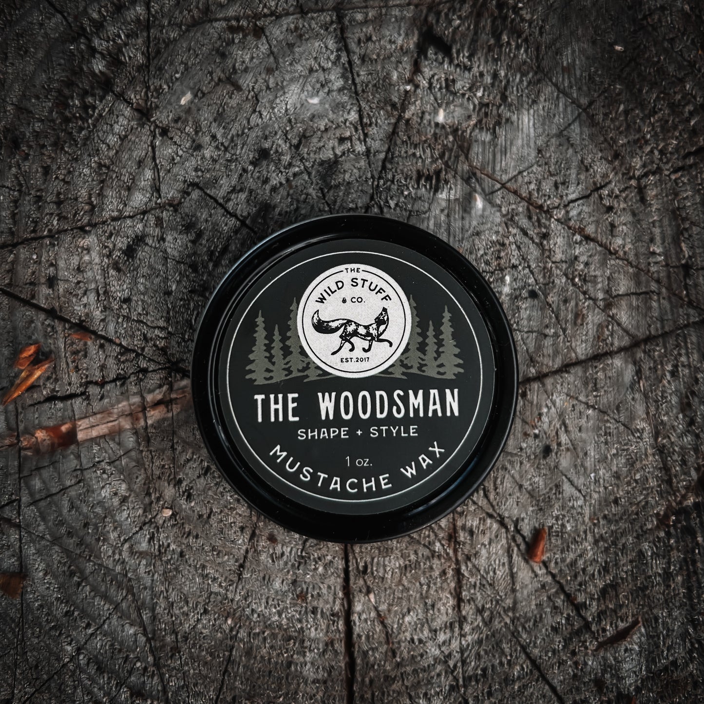 The Woodsman Mustache Wax