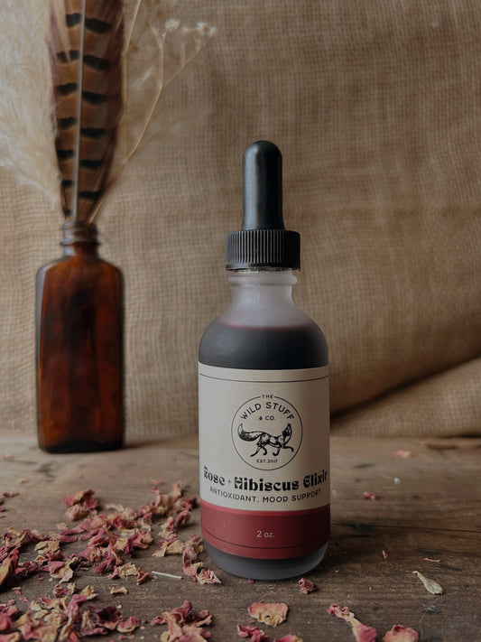 Wild Rose and Hibiscus Elixir