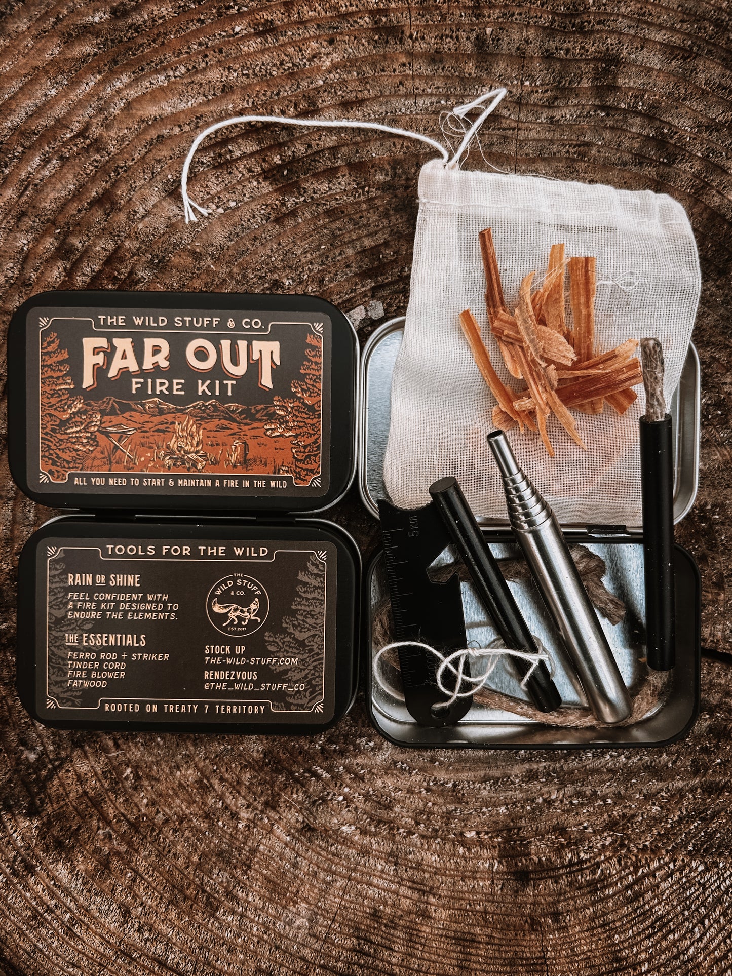 The "FAR OUT" Fire Kit