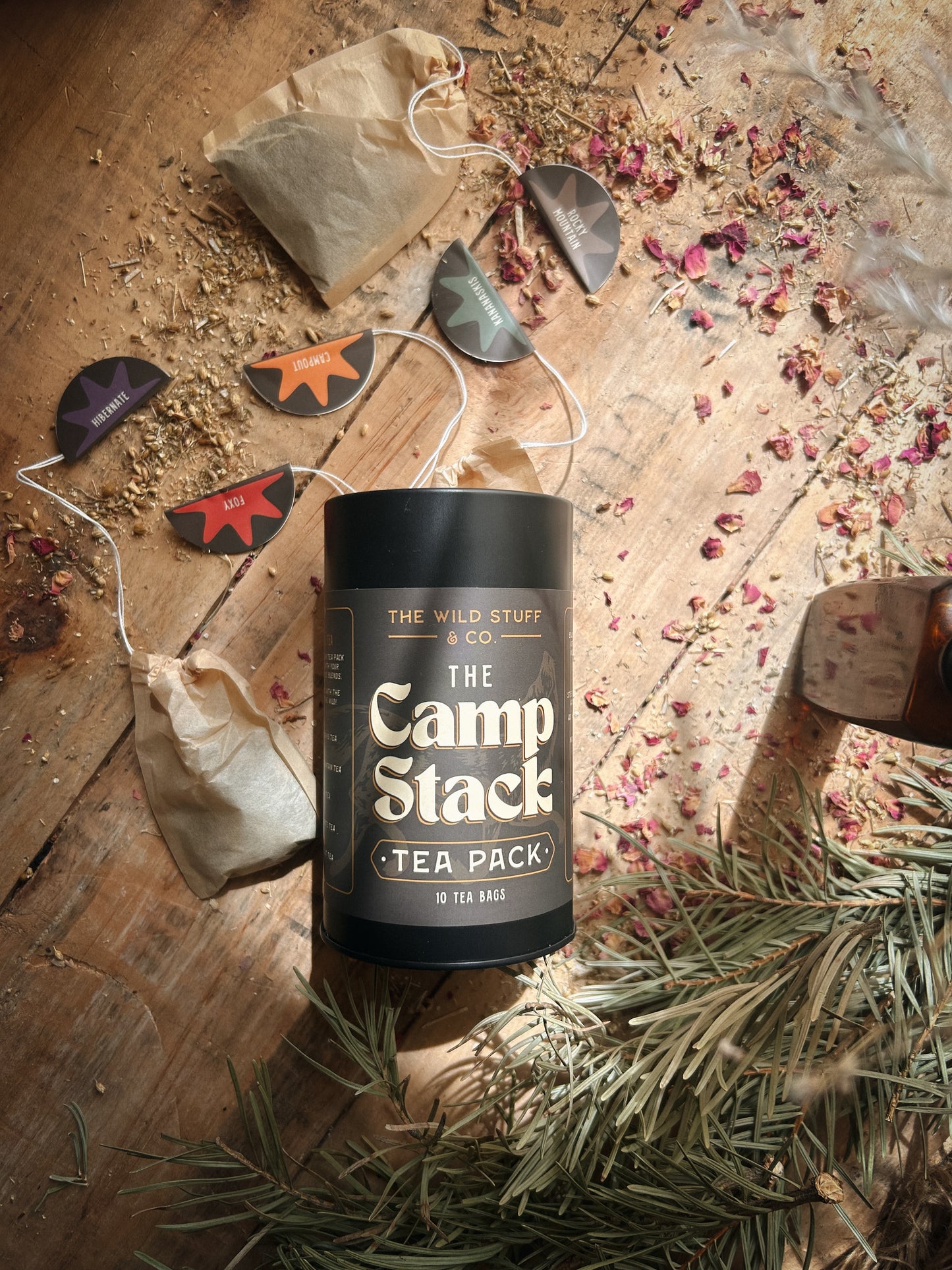 The Camp Stack Tea Pack