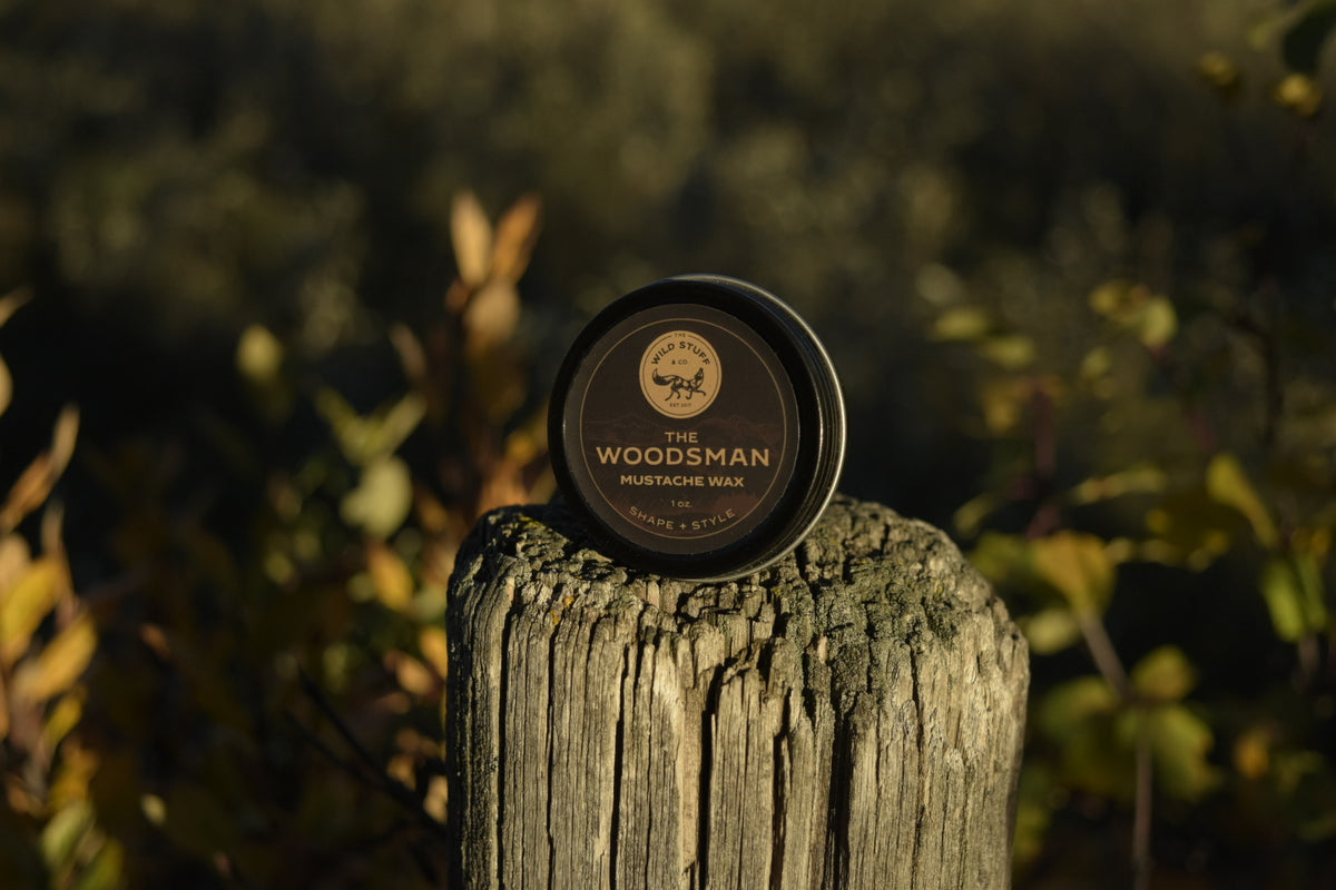 The Woodsman Mustache Wax