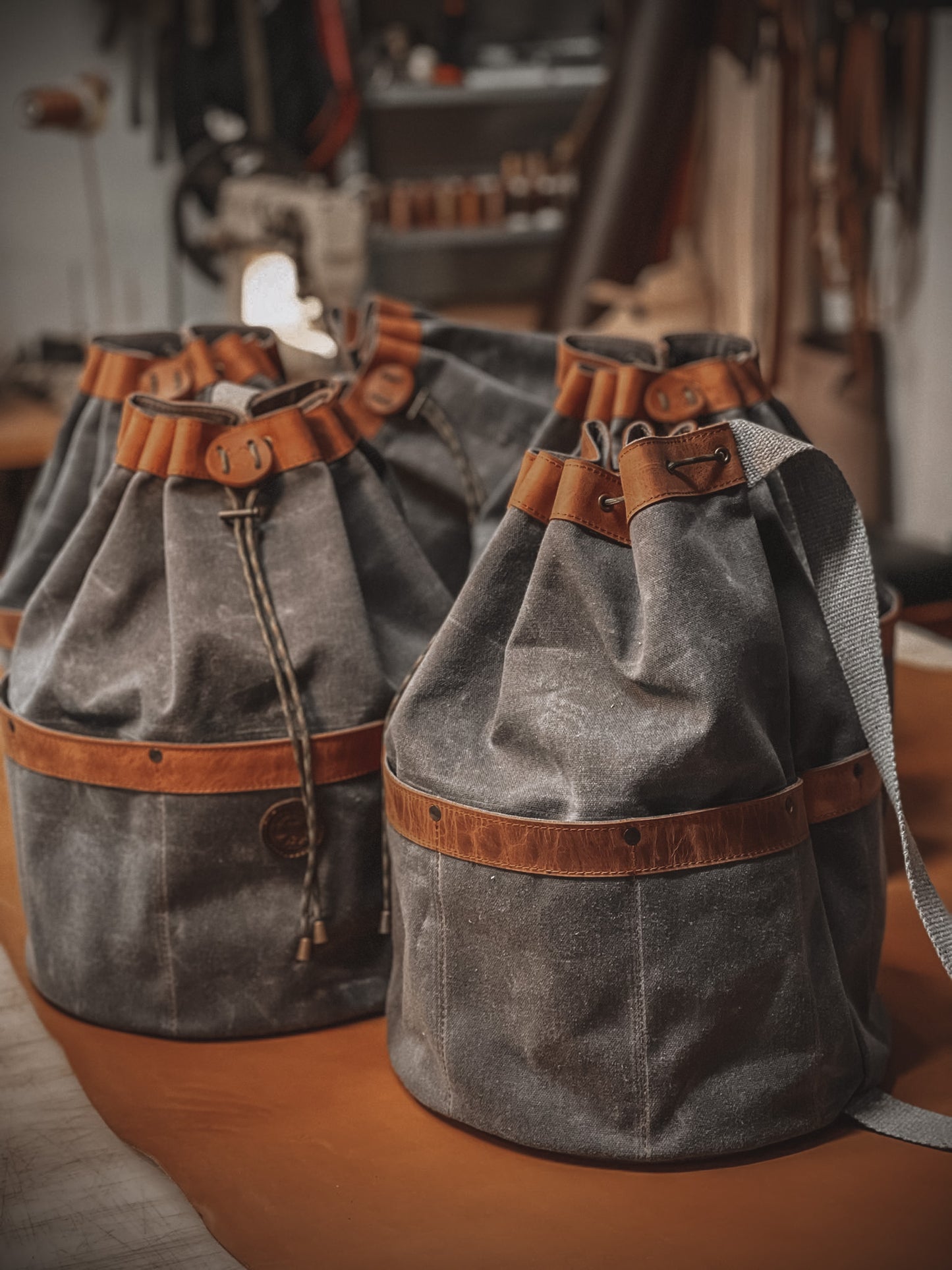 The Canvas Bucket Bag