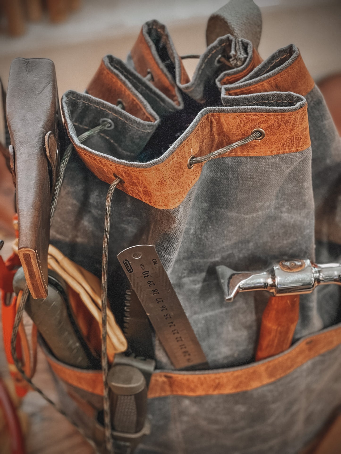 The Canvas Bucket Bag