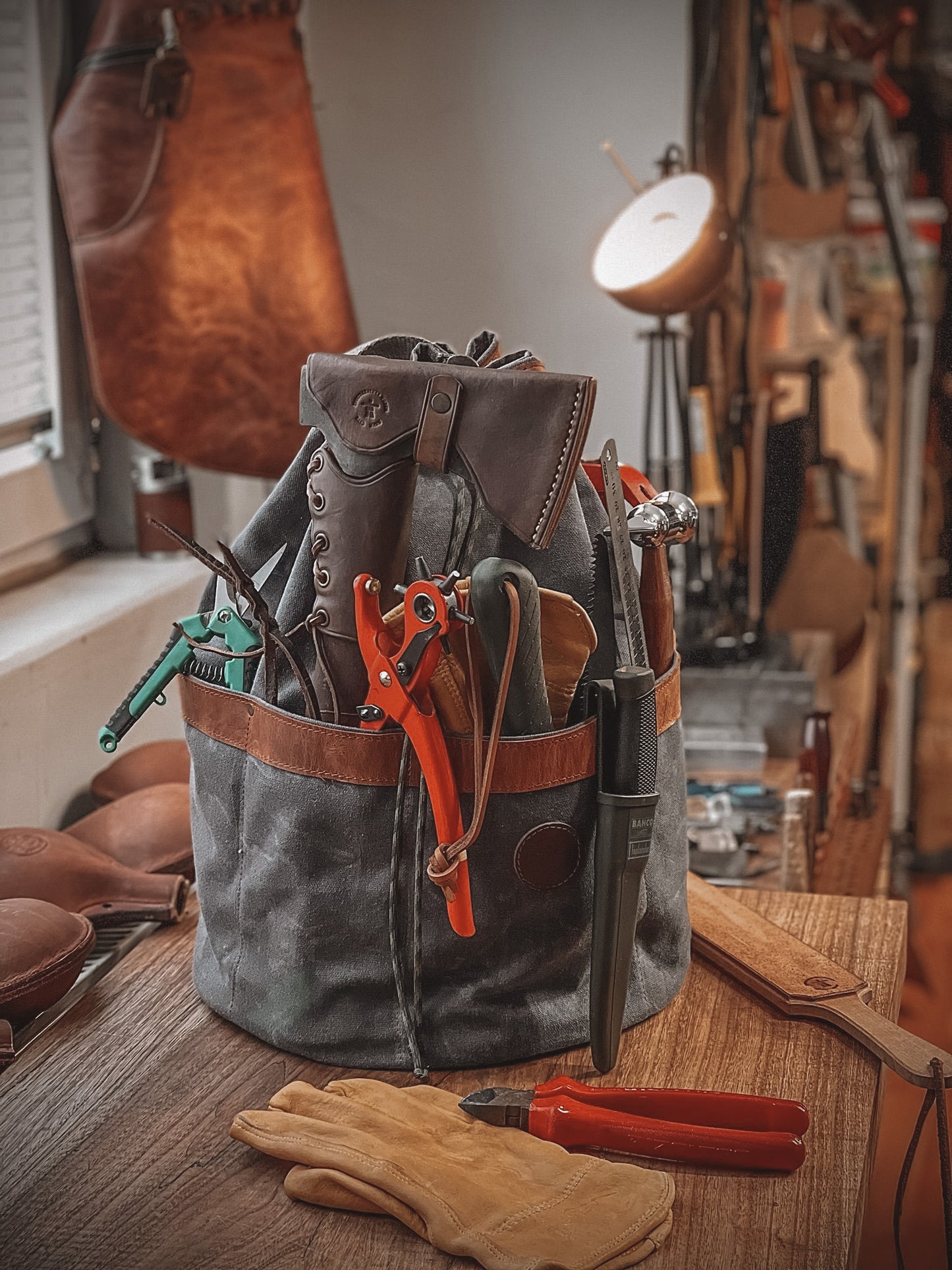 The Canvas Bucket Bag