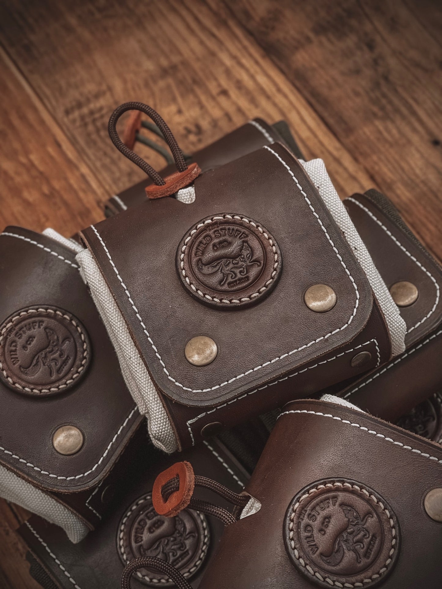 Leather & Canvas Foraging Tote
