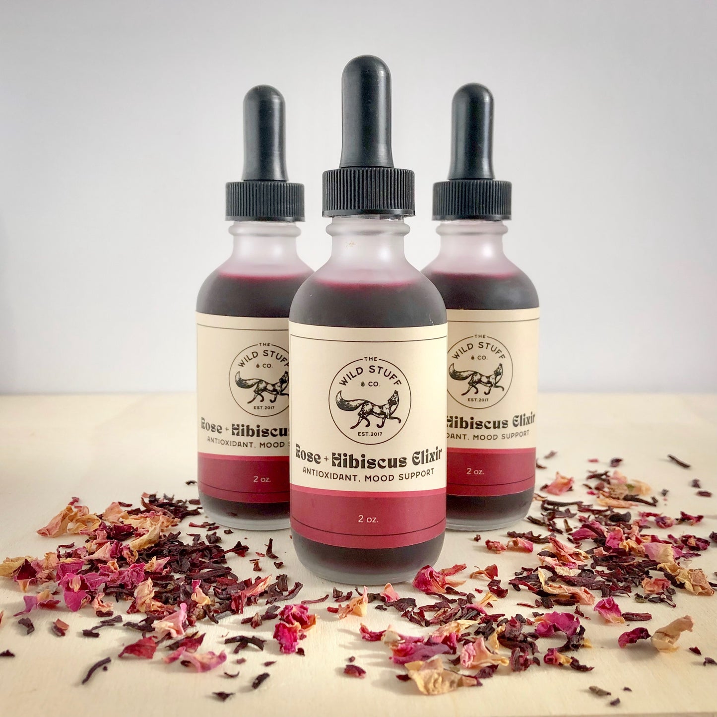 Wild Rose and Hibiscus Elixir
