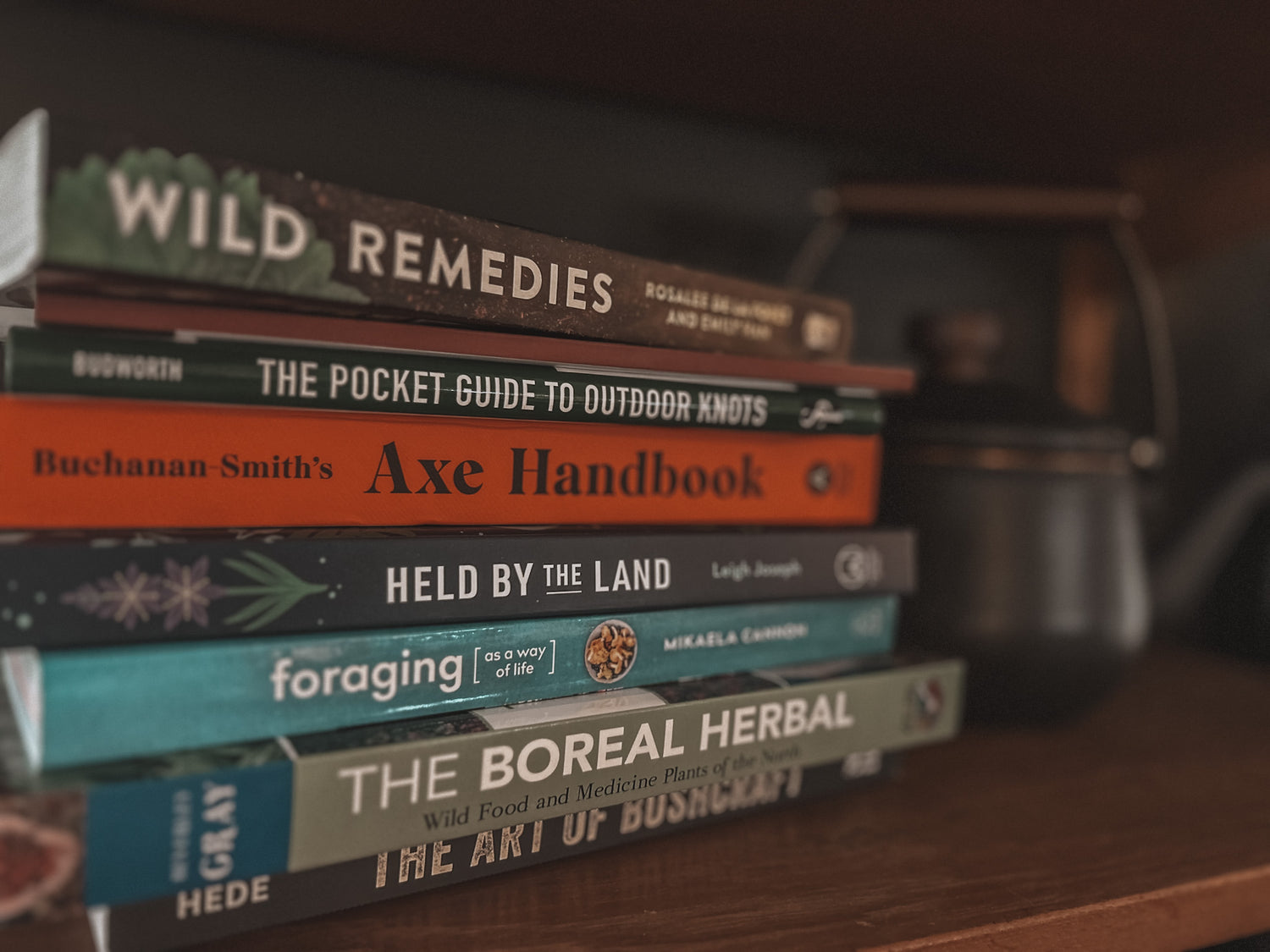BOOKS + HOME