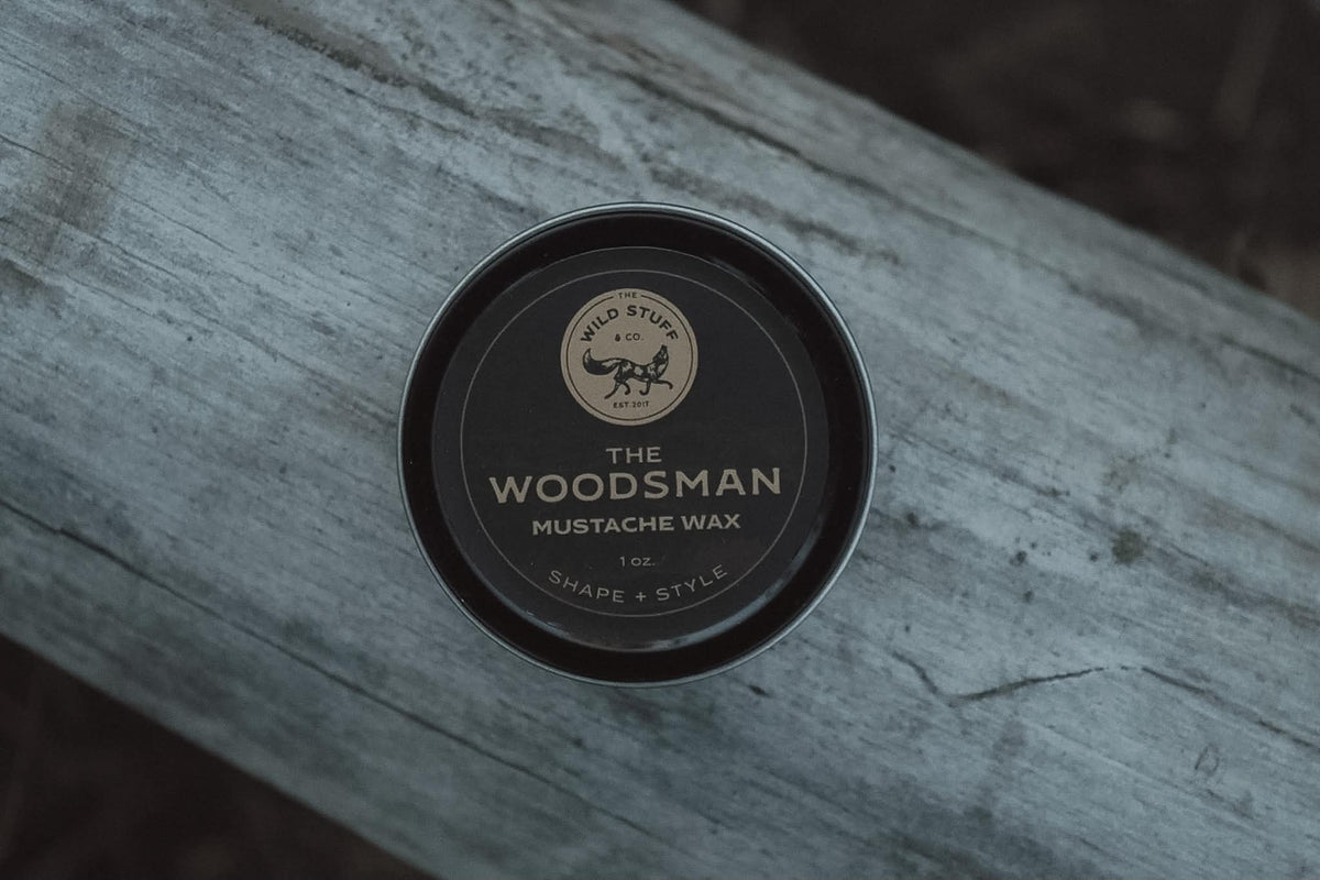 The Woodsman Mustache Wax