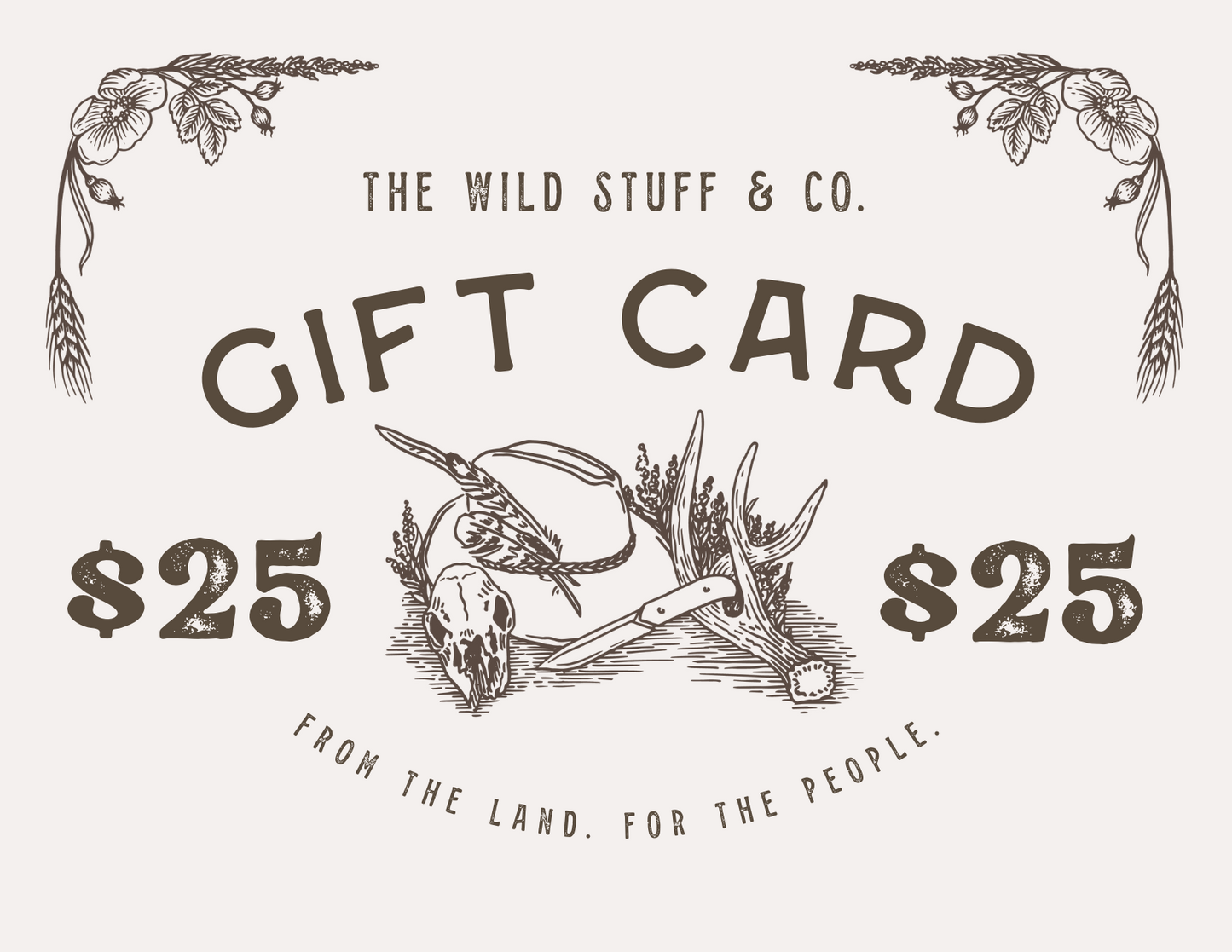 The Wild Stuff & Co Gift Card