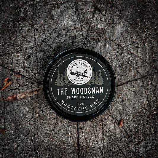 The Woodsman Mustache Wax
