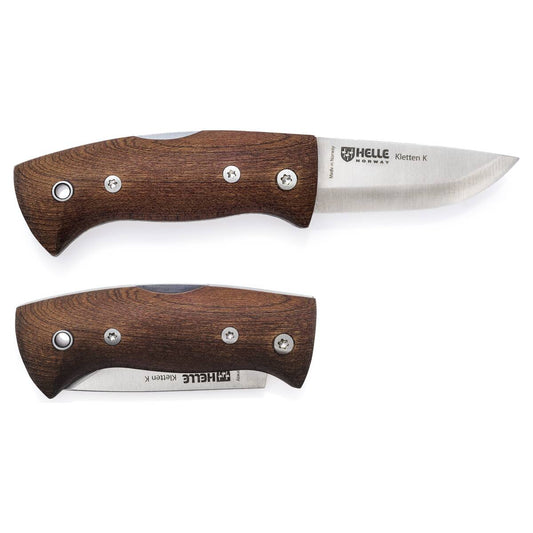 HELLE Kletten Kebony Knife