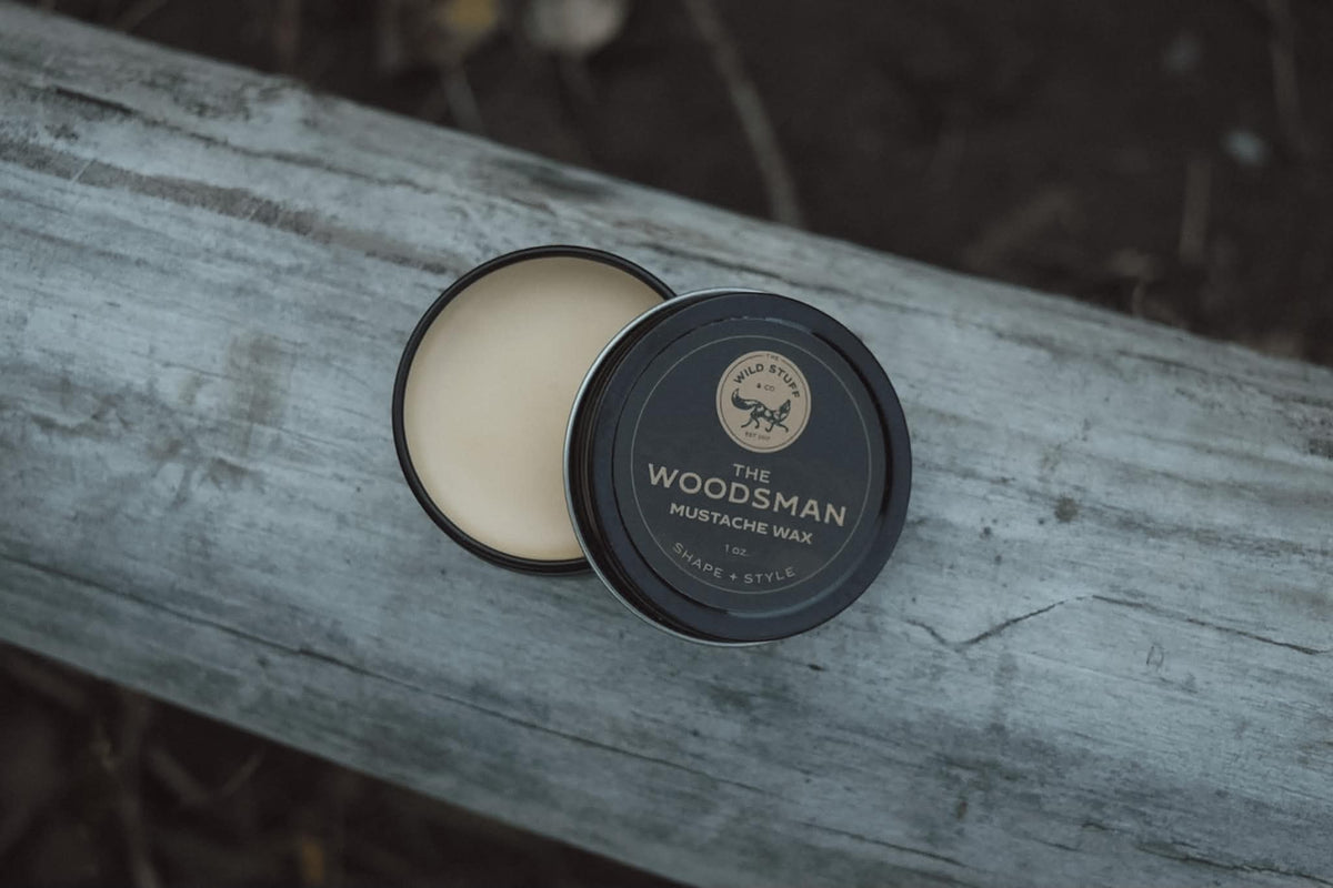 The Woodsman Mustache Wax