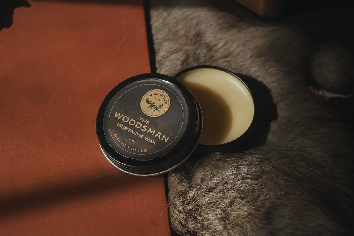 The Woodsman Mustache Wax