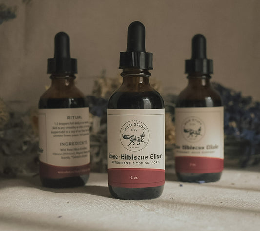 Wild Rose and Hibiscus Elixir