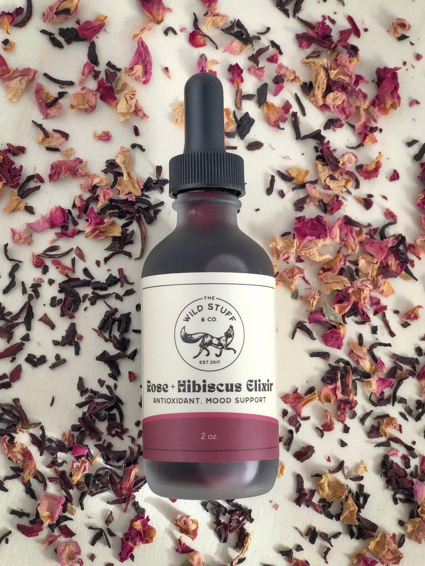 Wild Rose and Hibiscus Elixir